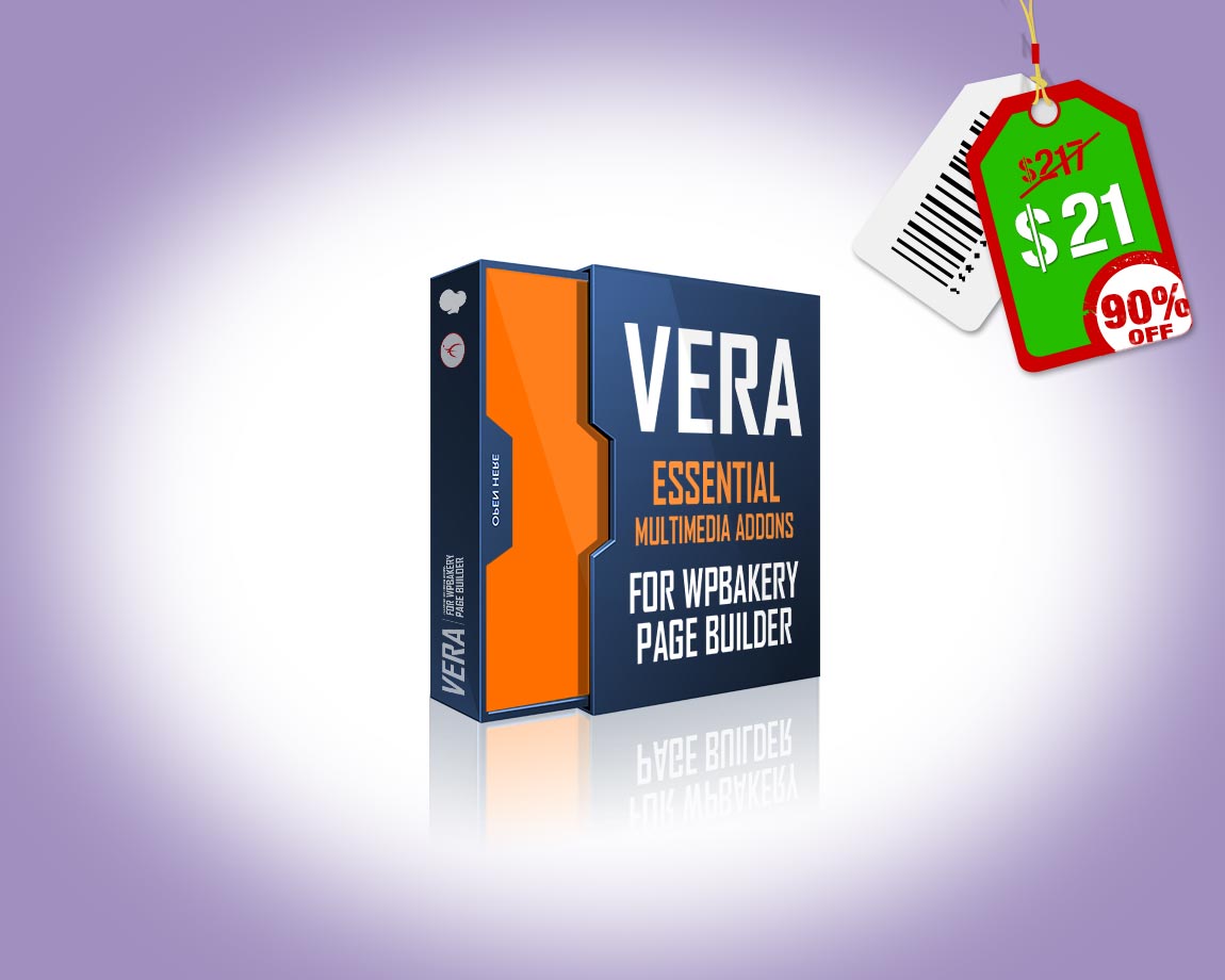 Vera Bundle - 14 Essential Multimedia Addons for WPBakery Page Builder